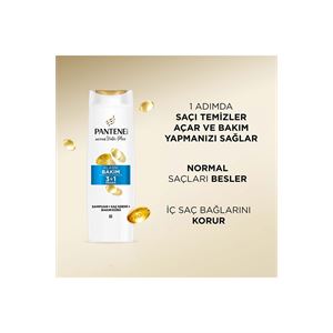 Pantene Temel Bakım 3'Ü 1 Arada Şampuan 400Ml-