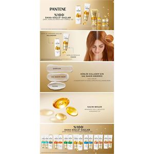Pantene Dökülme Karsıtı 3'Ü 1 Arada Şampuan 400Ml-