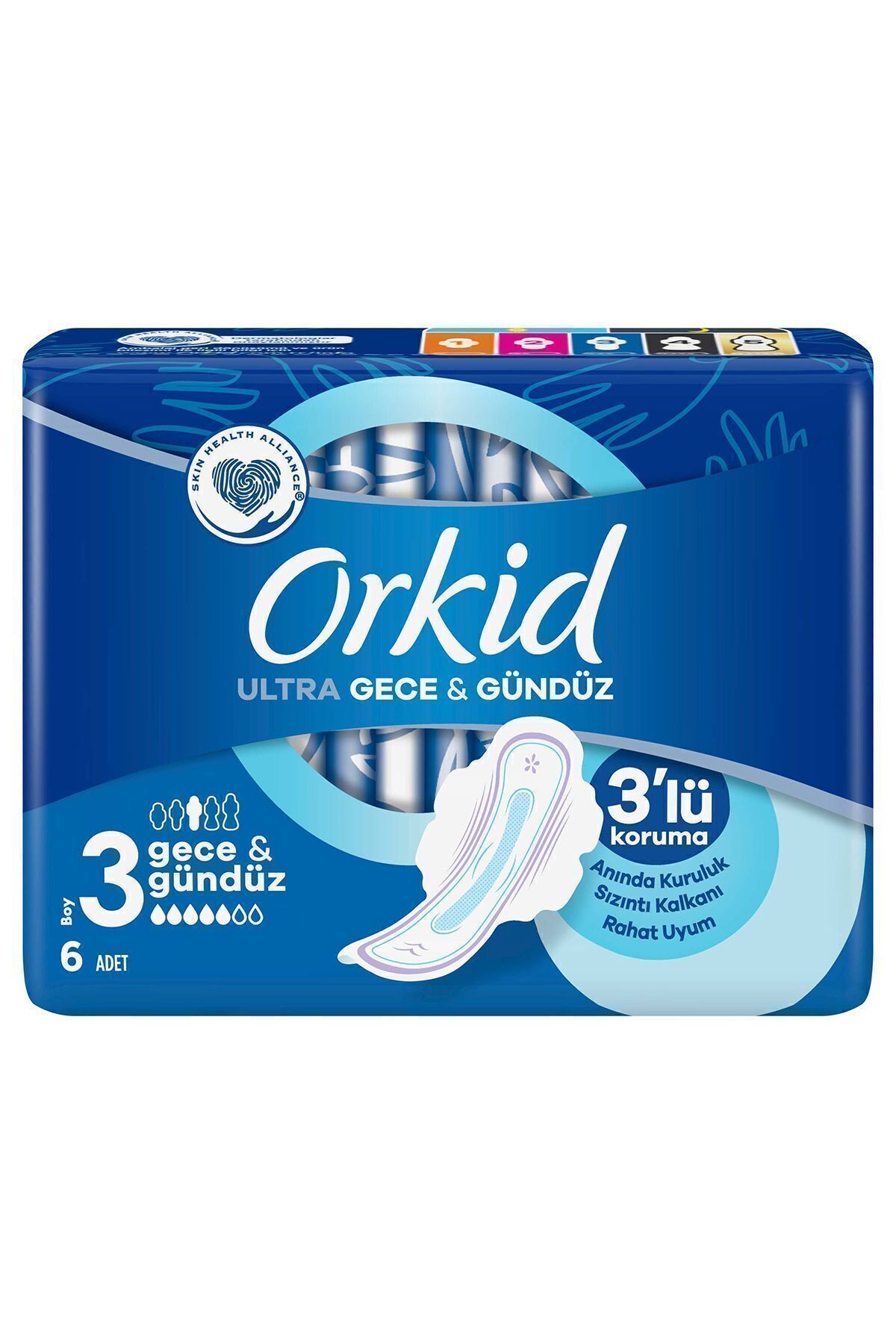 Orkid Ultra Ekstra Tekli Gece Ekstra 5li-