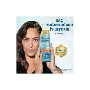 Head And Shoulders Dermaxpro Scalp & Hair Revitaliser Dökülme Ve Kepek Karşıtı Şampuan Kafein Ve Seramid-