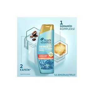 Head And Shoulders Dermaxpro Scalp & Hair Revitaliser Dökülme Ve Kepek Karşıtı Şampuan Kafein Ve Seramid-