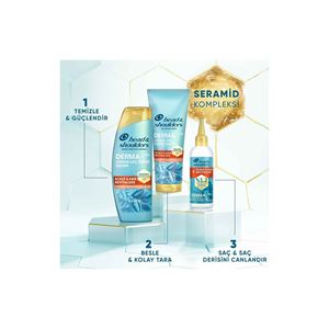 Head And Shoulders Dermaxpro Scalp & Hair Revitaliser Dökülme Ve Kepek Karşıtı Şampuan Kafein Ve Seramid-