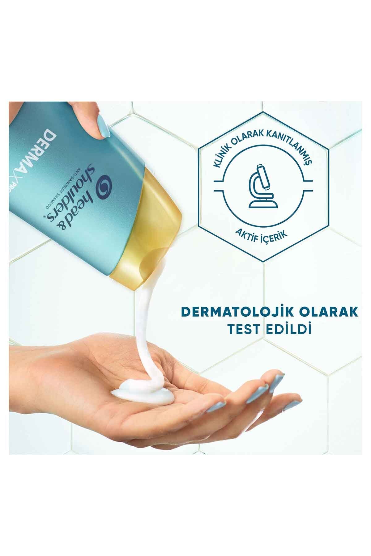 Head And Shoulders Dermaxpro Scalp & Hair Revitaliser Dökülme Ve Kepek Karşıtı Şampuan Kafein Ve Seramid-