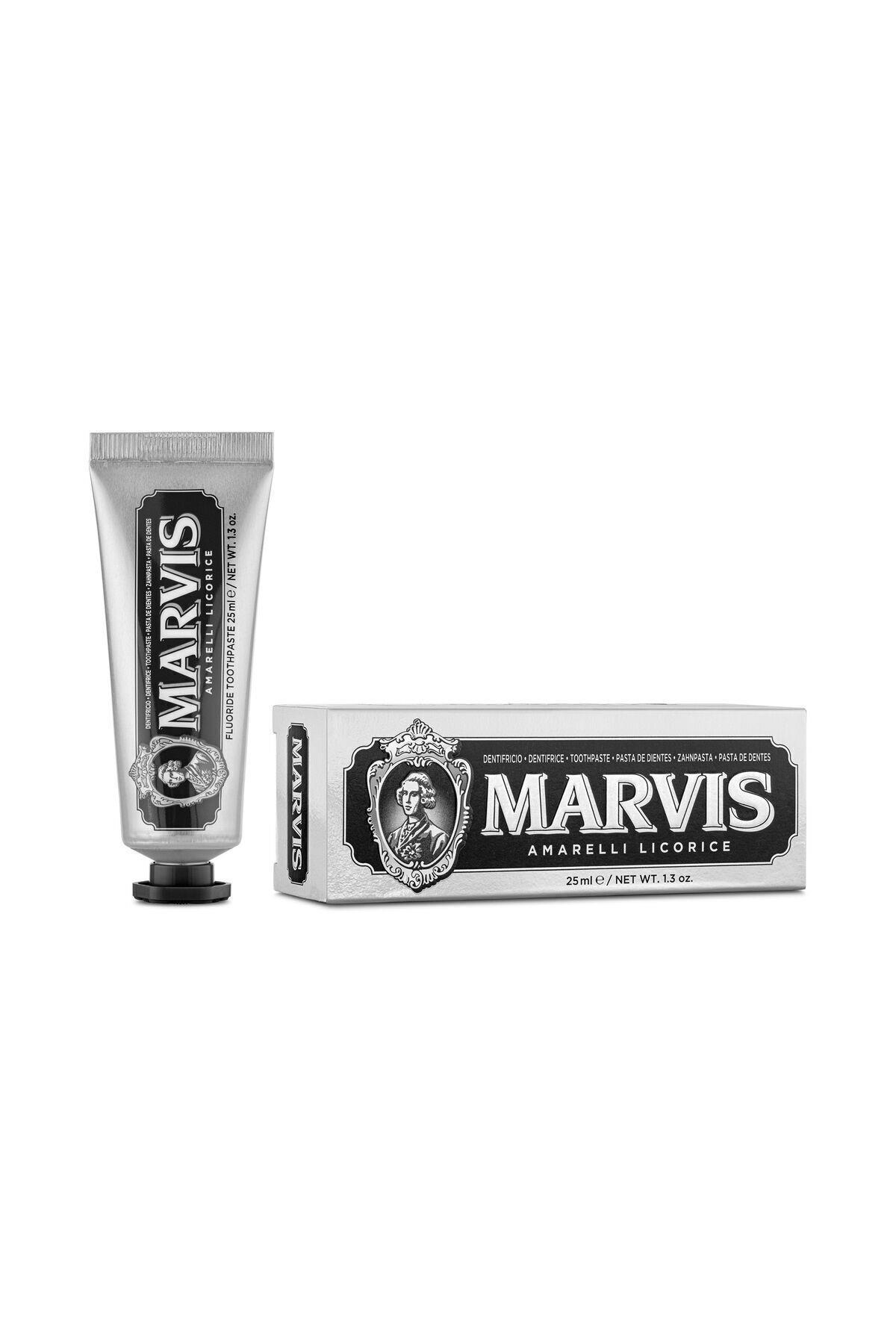 MARVİS AMARELLİ LİCORİCE MEYANKÖKLÜ DİŞ MACUNU 25 ML-