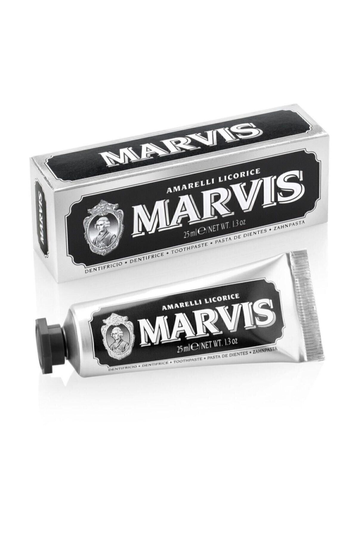MARVİS AMARELLİ LİCORİCE MEYANKÖKLÜ DİŞ MACUNU 25 ML-