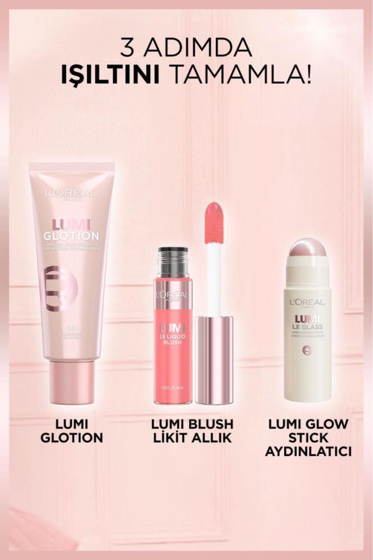 L'Oreal Paris Lumi Blush Likit Allık - 640 Glowy Rouge Paris-
