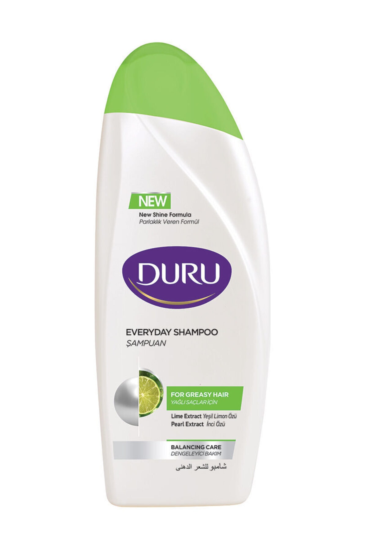 Duru Lime Özlü Yağlı Saçlar Için Şampuan 500 Ml-
