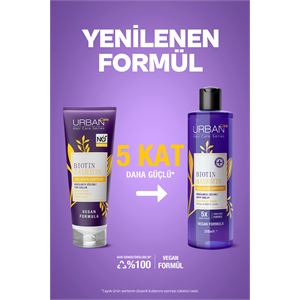 Urban Care Biotin & Keratin Dökülme Karşıtı Ve Sağlıklı Uzamaya Yardımcı Saç Bakım Şampuanı-350 Ml-vegan-