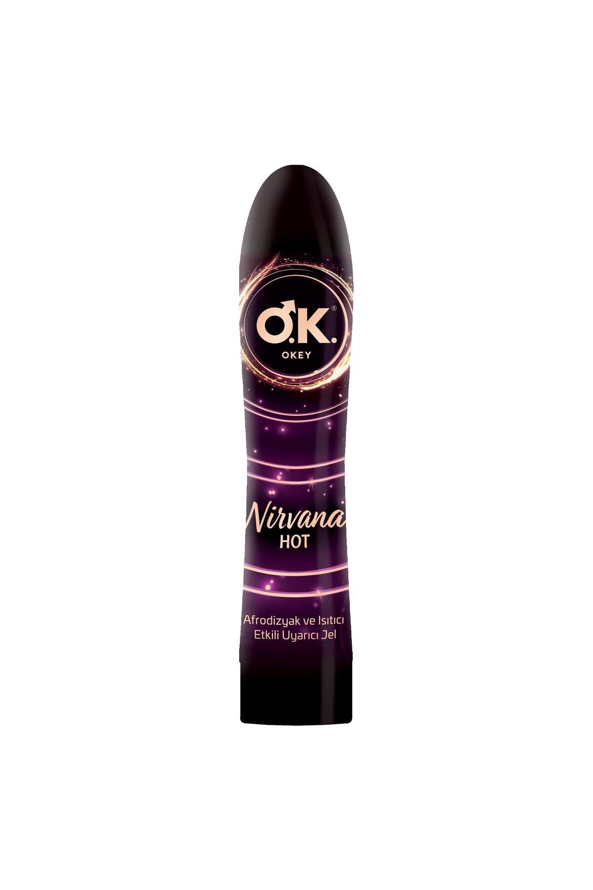 Okey Kayganlaştırıcı Jel Nirvana Hot 100 ml-