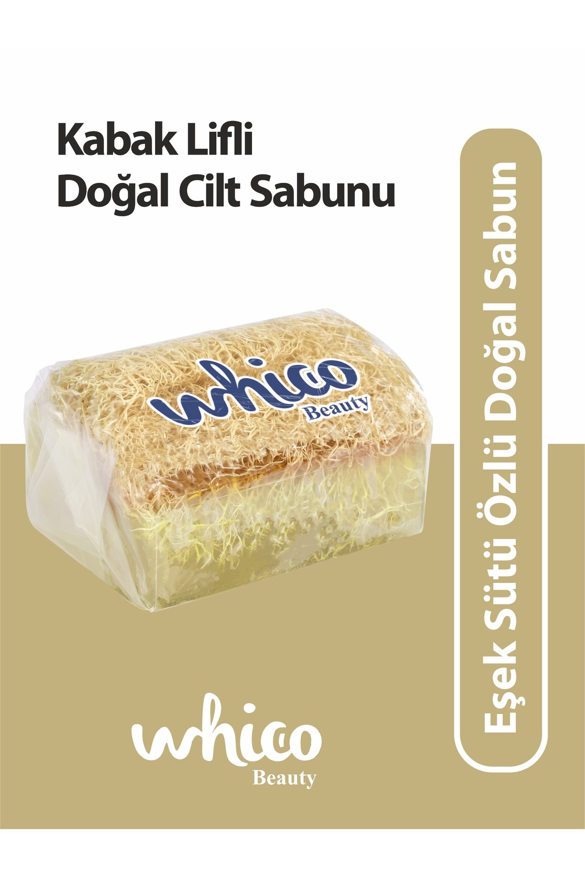 Whico Beauty Eşek özlü DoĞal Sabun 125g-
