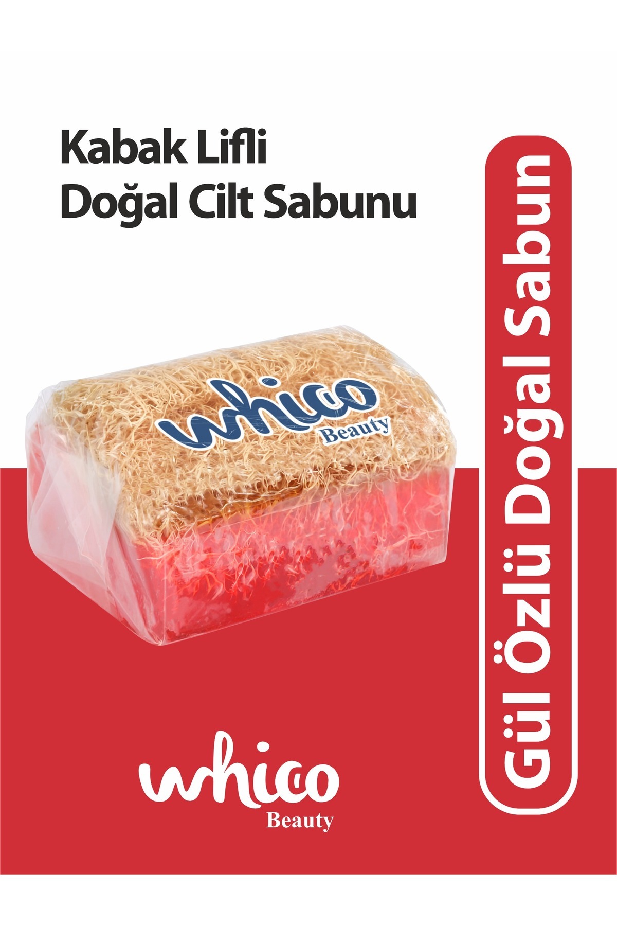 Gül Özlü Doğal Sabun 125g-