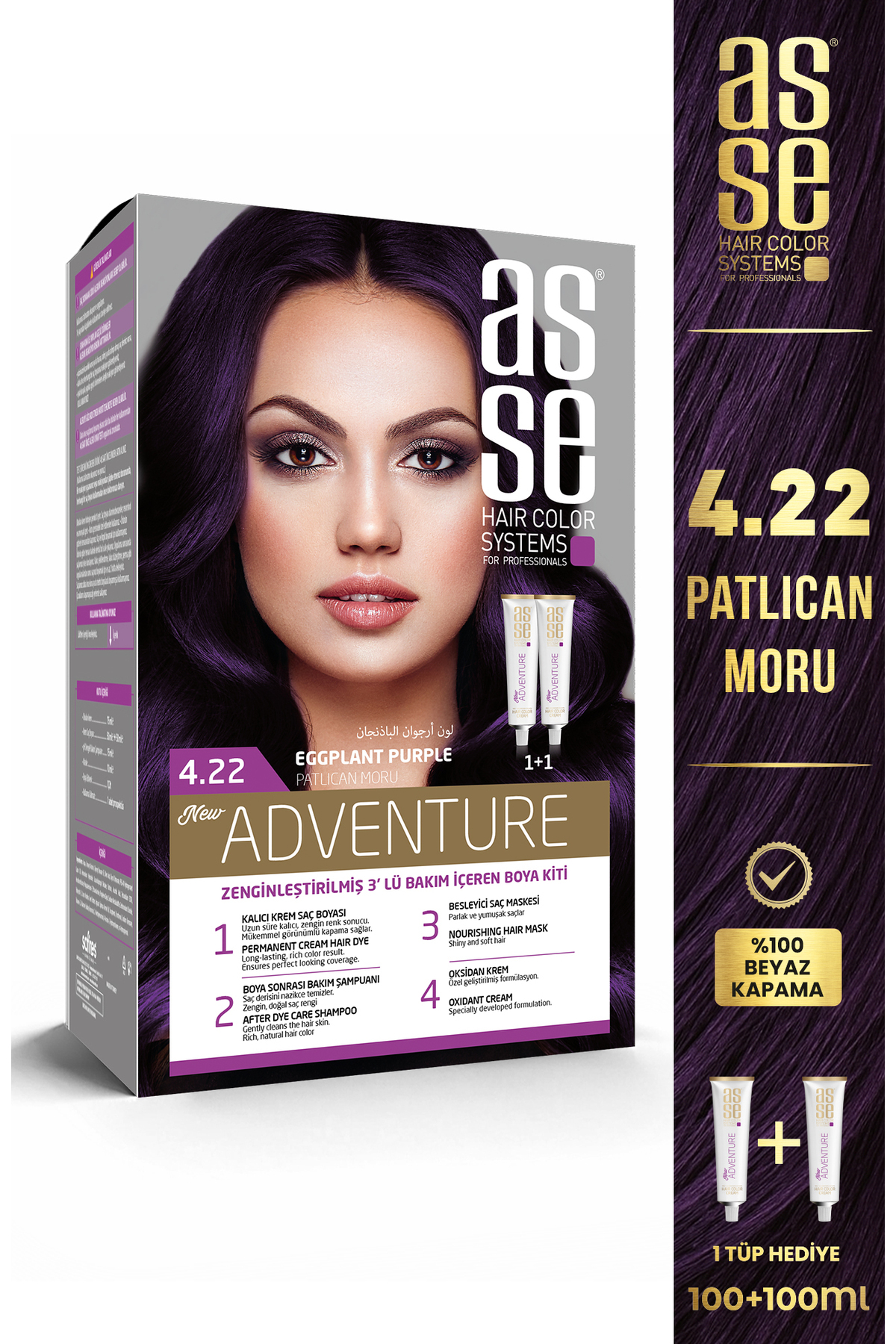 ASSE ADVENTURE SET BOYA NO:4.22 PATLICAN MORU-