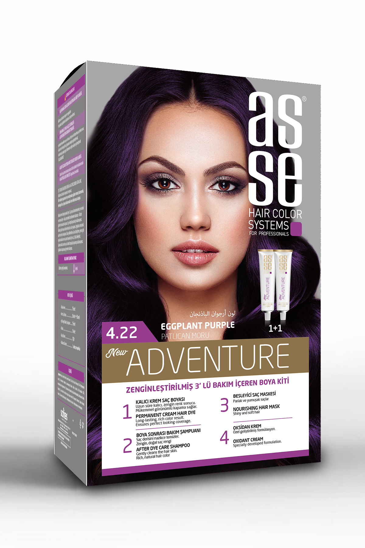 ASSE ADVENTURE SET BOYA NO:4.22 PATLICAN MORU-
