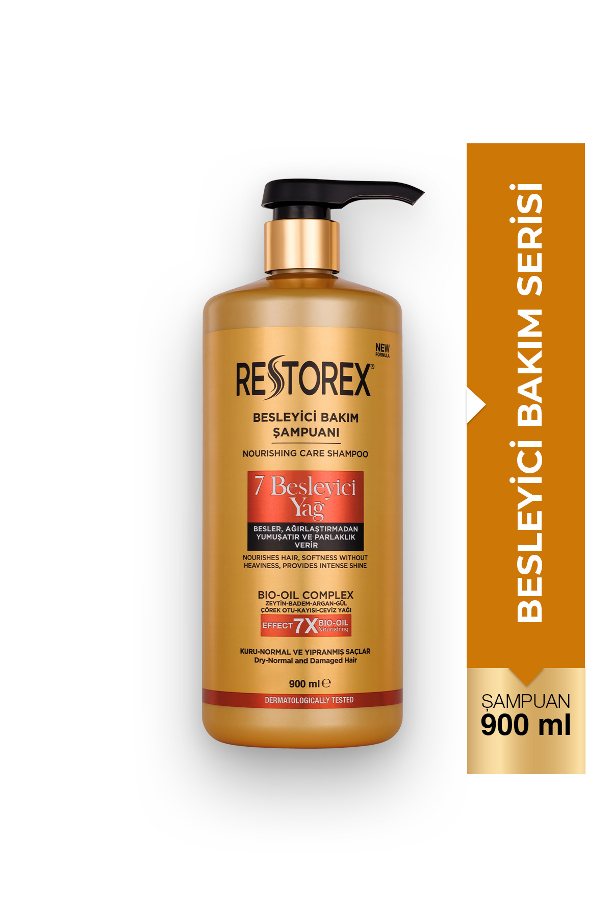 Restorex Şampuan 7 Besleyici Yağ 900 Ml-