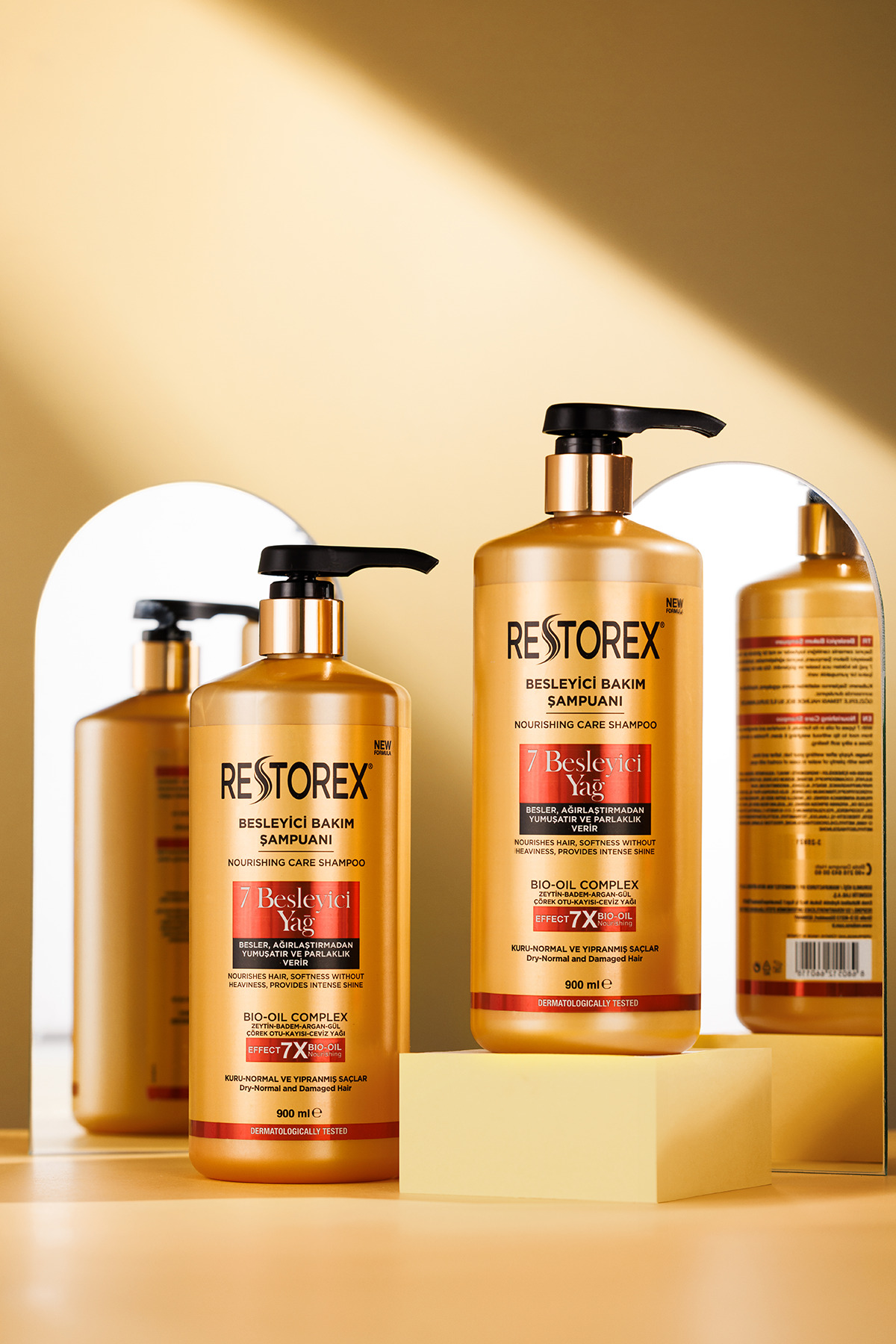 Restorex Şampuan 7 Besleyici Yağ 900 Ml-