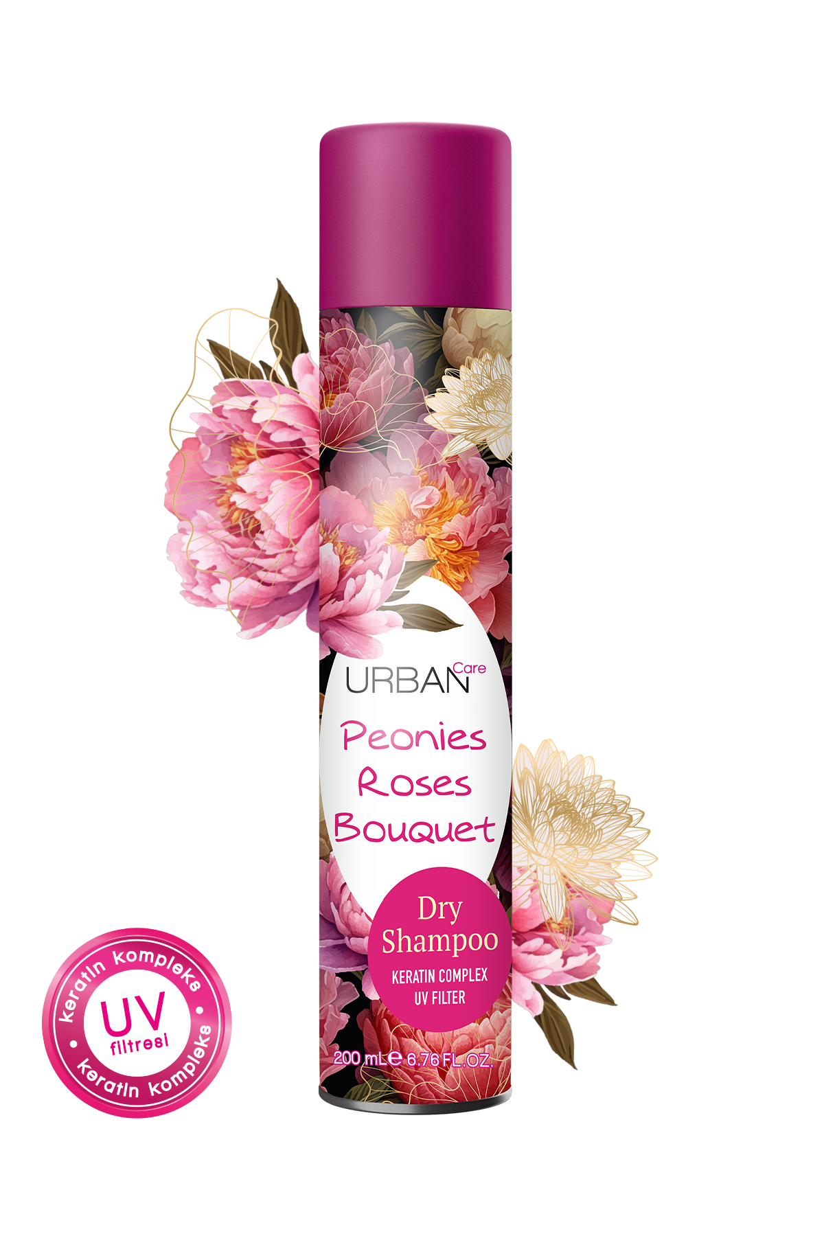Urban Care Peonies Roses Bouquet Hacimlendirici Kuru Şampuan-