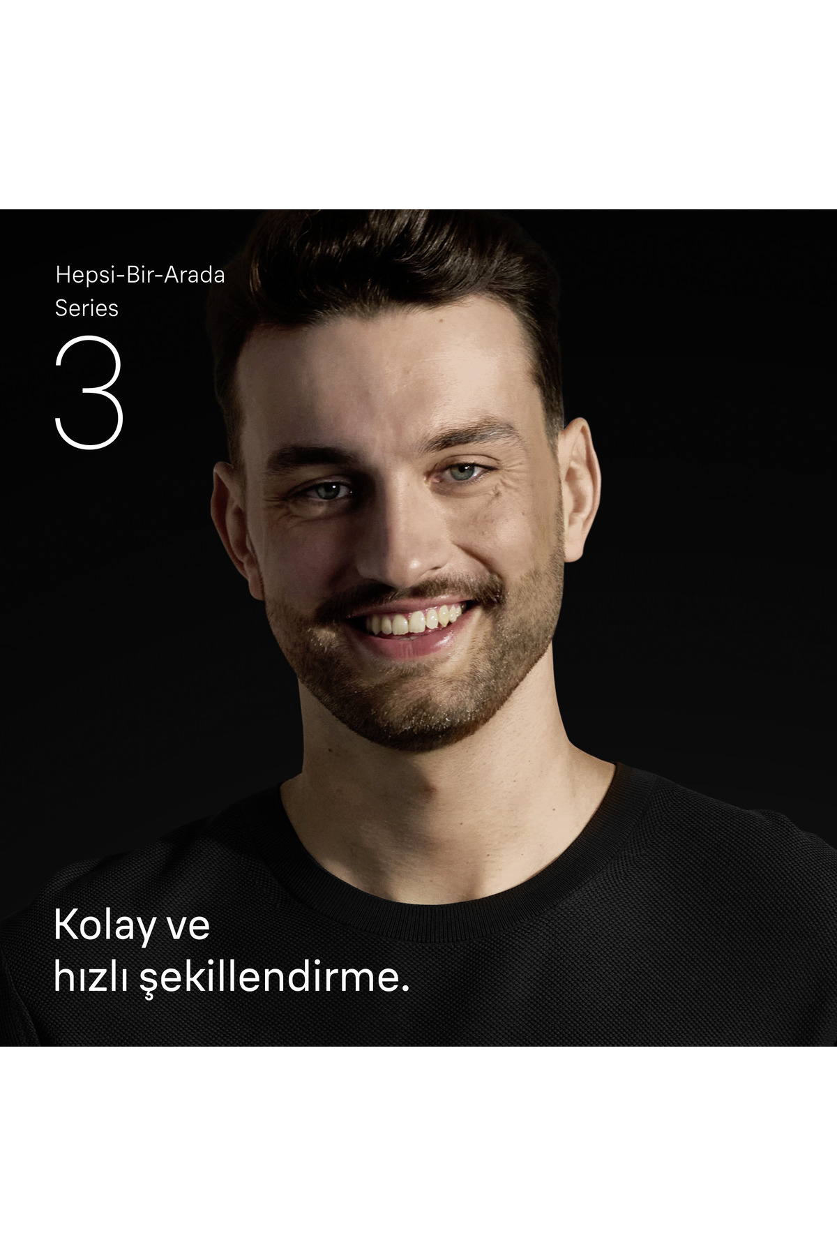 Braun Hepsi Bir Arada Series 3, 4’ü 1 arada Tıraş Kiti, Keskin Bıçak, 14 Uzunluk, AIO3500-