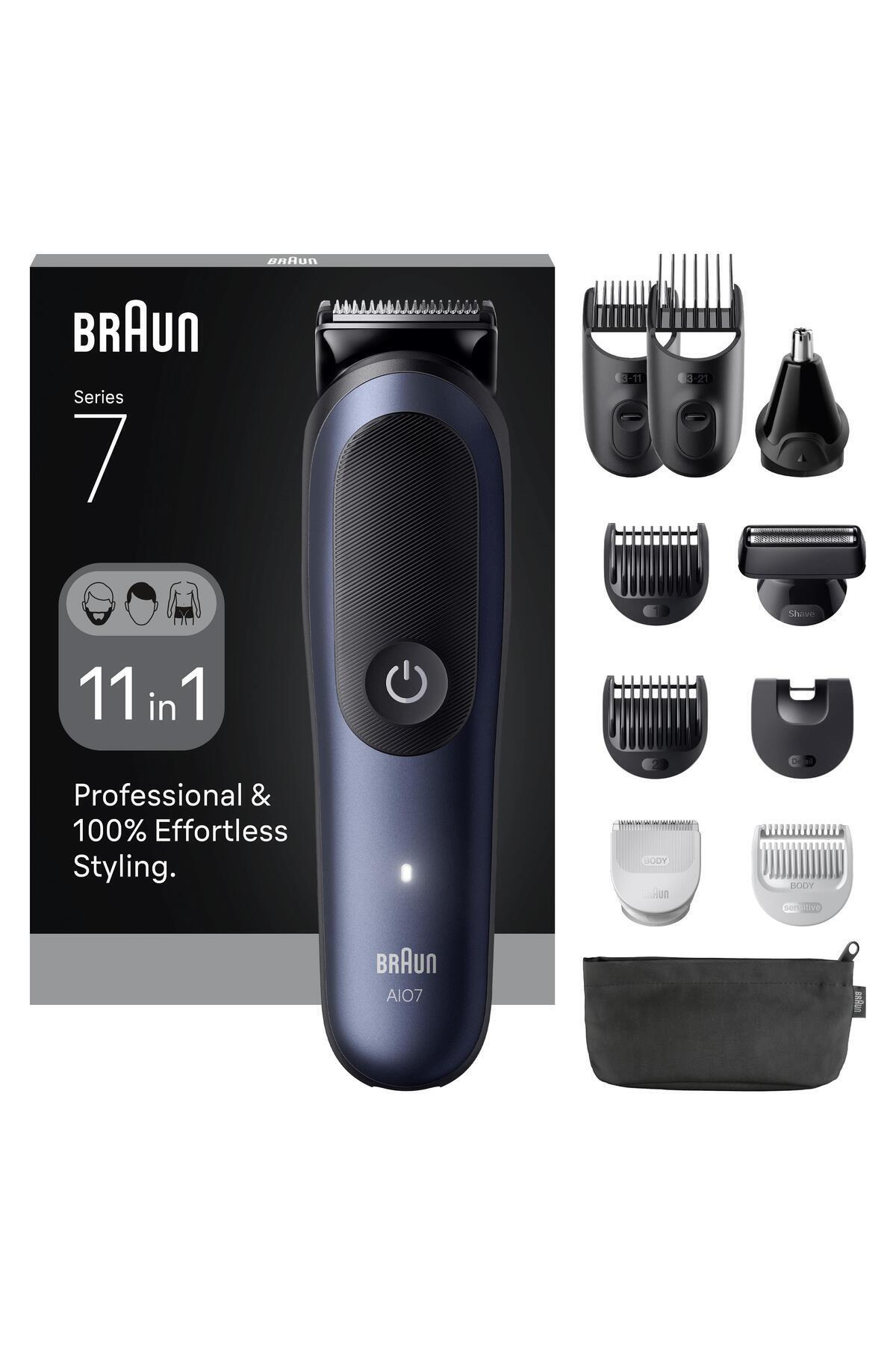 Braun Hepsi Bir Arada Series 7, 11’i 1 arada Tıraş Kiti, ProBlade, AutoSense, AIO7540-