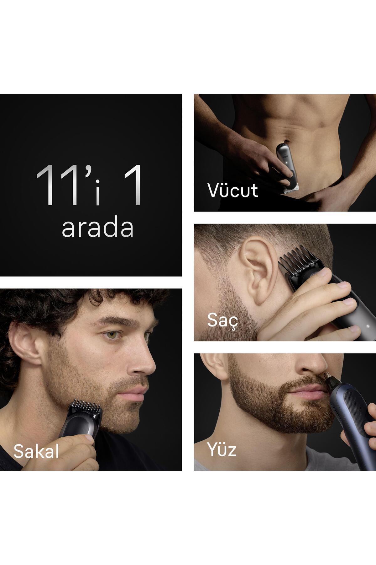 Braun Hepsi Bir Arada Series 7, 11’i 1 arada Tıraş Kiti, ProBlade, AutoSense, AIO7540-