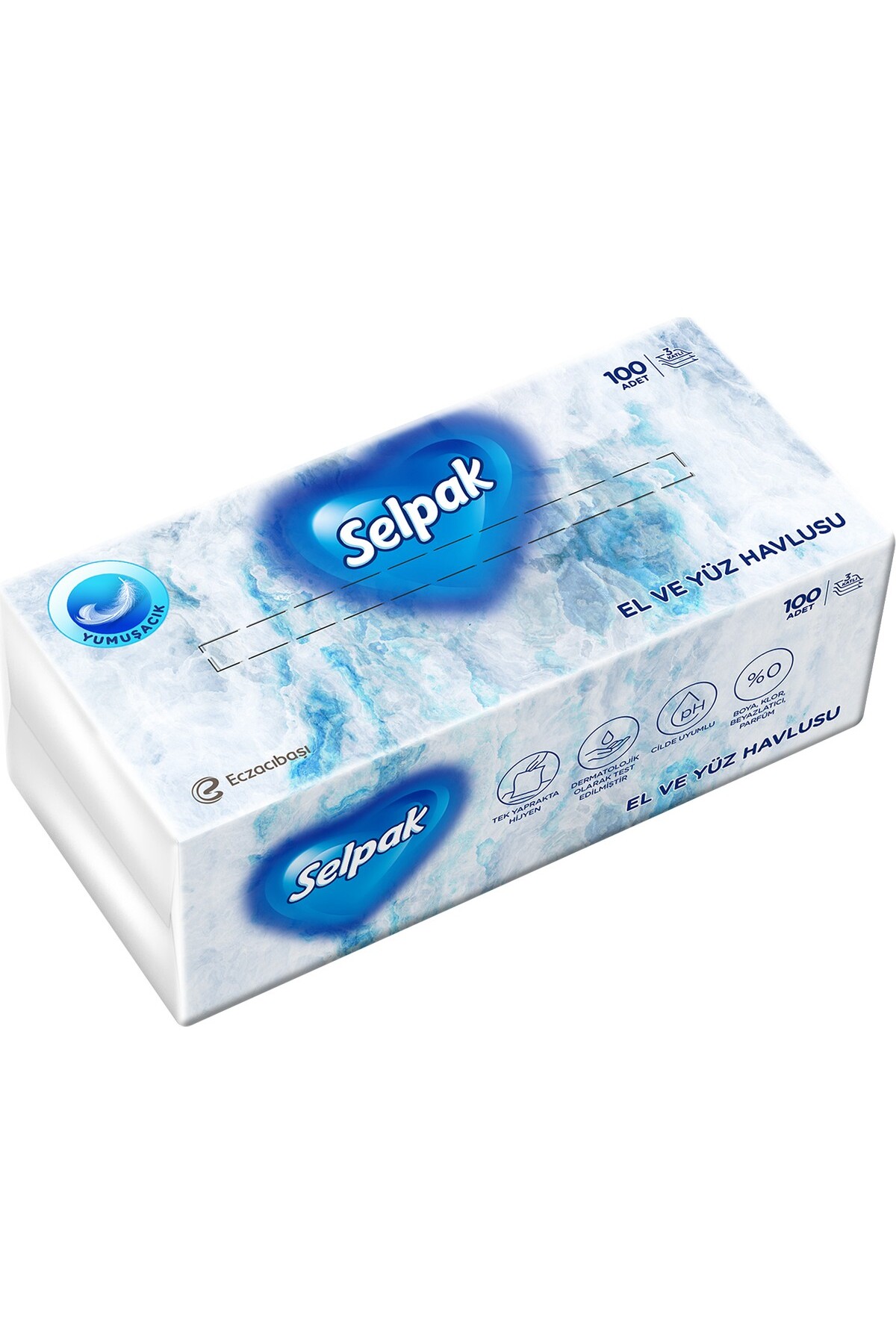 Selpak El ve Yüz Havlusu 100 Yaprak-