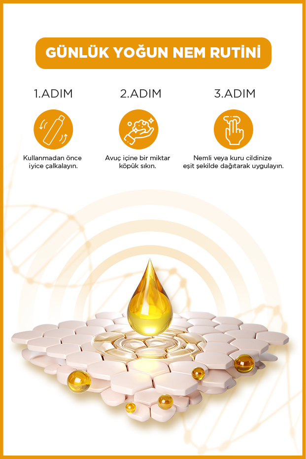 İCON Care Cilt Bakım Köpüğü C Vitaminli 200 ML-