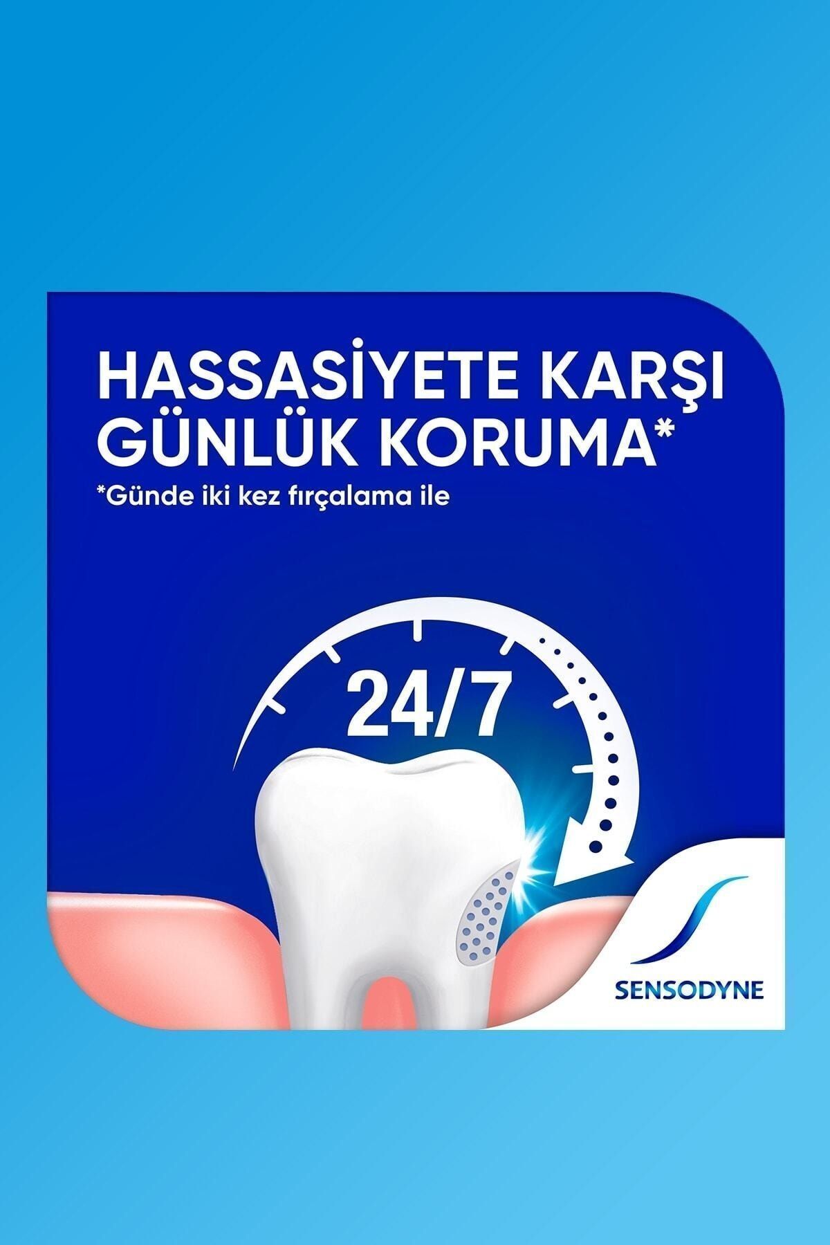 Sensodyne Tam Koruma Beyazlatıcı Diş Macunu 50 Ml. 2'li Set-