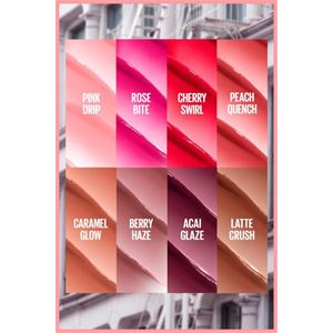 Maybelline New York Lifter Glaze Shea Yağı ve Hyalüronik Asit içeren Renkli Dudak Balmı - 02 Pink Drip-