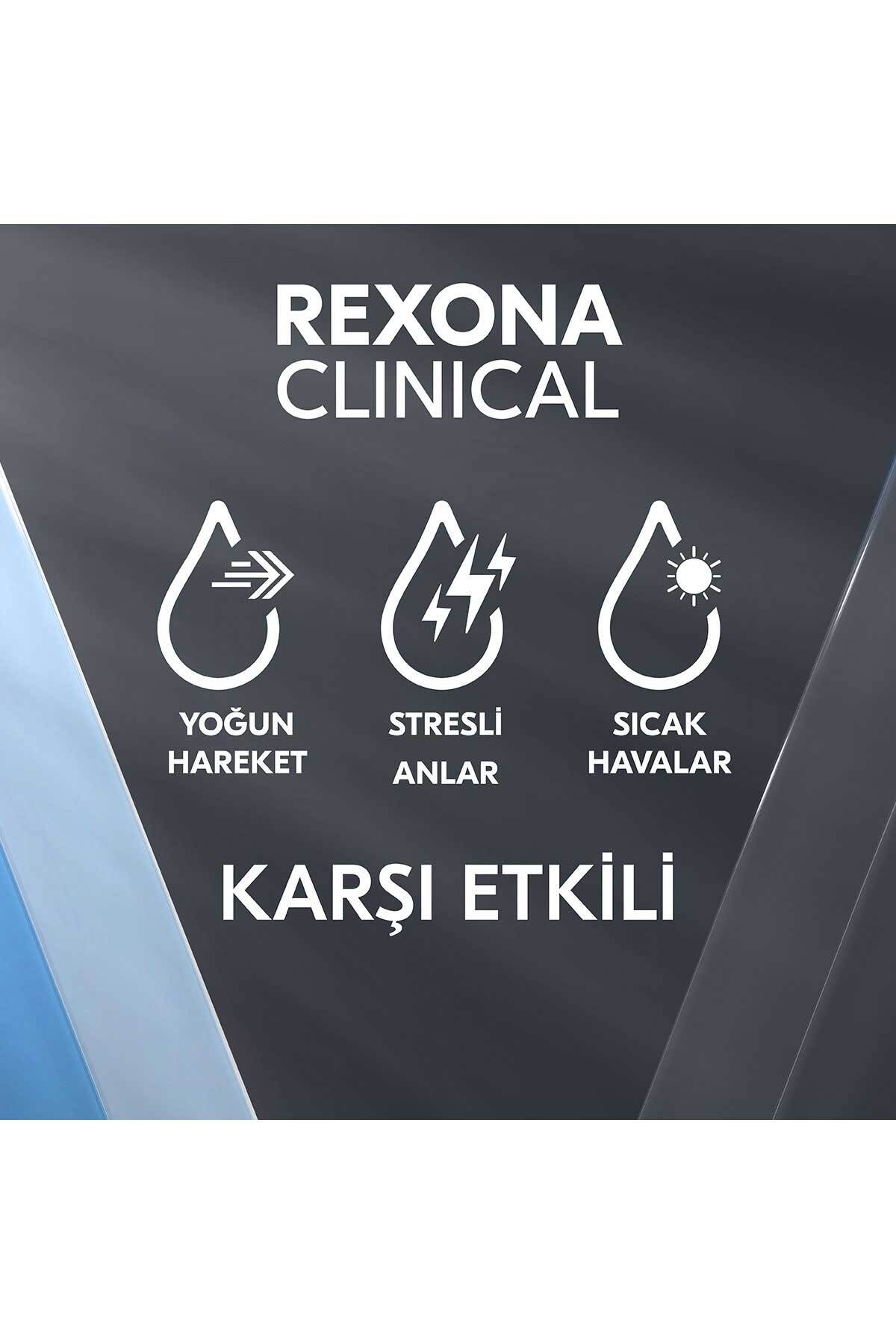 Rexona Men Clinical Protection Erkek Stick Deodorant Clean Scent 3x Güçlü Koruma 45 ml-
