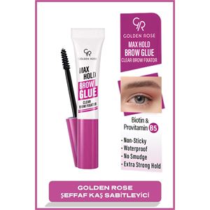 Golden Rose Max Hold Brow Glue Şeffaf Kaş Sabitleyici 7 ml-