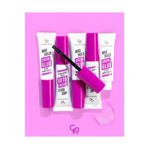 Golden Rose Max Hold Brow Glue Şeffaf Kaş Sabitleyici 7 ml-