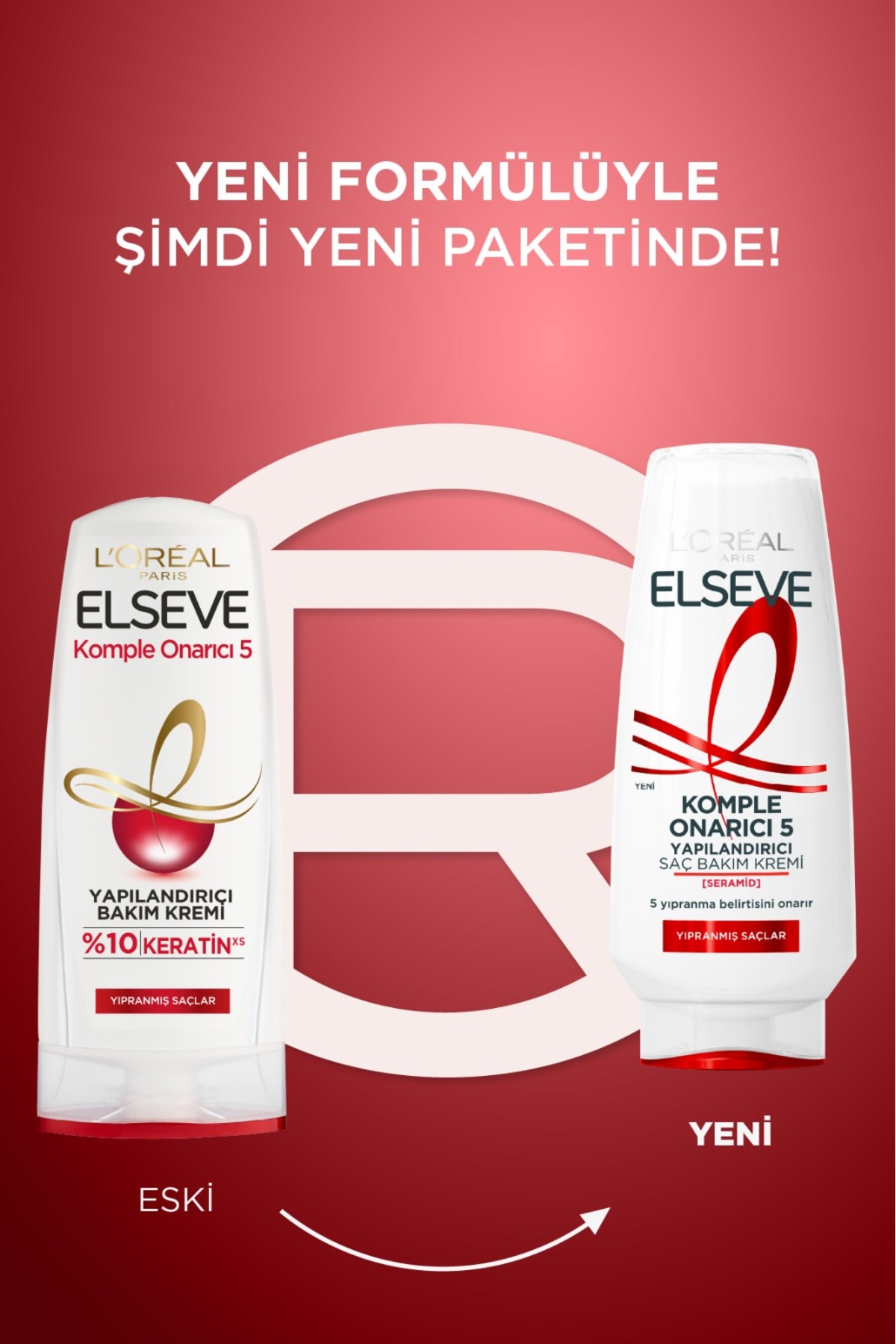 Komple Onarıcı 5 Yapılandırıcı Saç Bakım Kremi 250 ml-
