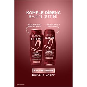 ELSEVE KOMPLE DİRENÇ DÖKÜLME KARSITI SAÇ BAKIM KREMİ-