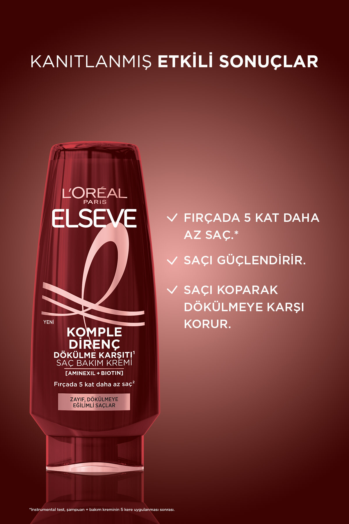 ELSEVE KOMPLE DİRENÇ DÖKÜLME KARSITI SAÇ BAKIM KREMİ-