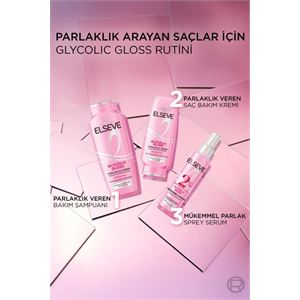 Elseve Glycolic Gloss Parlaklık Veren Bakım Şampuanı 300ml-