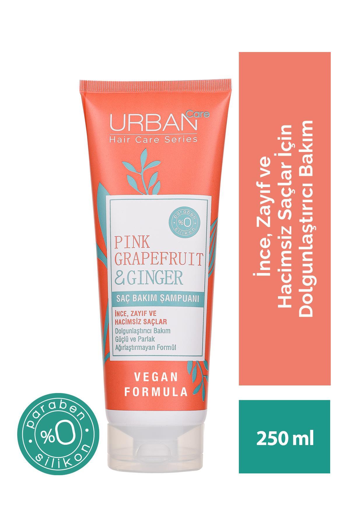 Urban Care Pink Grapefruit & Ginger Saç Bakım Şampuanı 250 ml-