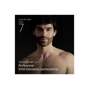 Braun Hepsi Bir Arada Series 7, 13'ü 1 arada Tıraş Kiti, ProBlade, AutoSense, AIO7560-