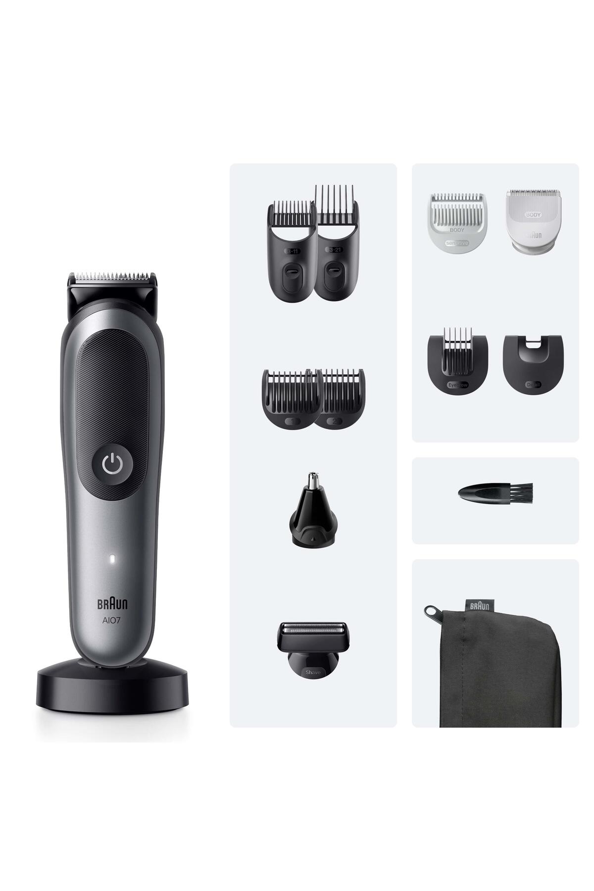 Braun Hepsi Bir Arada Series 7, 13'ü 1 arada Tıraş Kiti, ProBlade, AutoSense, AIO7560-
