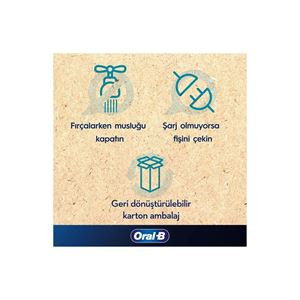 Oral-B Pro Series 1 Şarjlı Diş Fırçası Siyah + Seyahat Kabı-