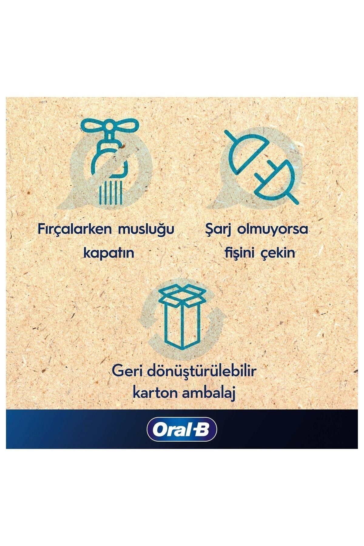Oral-B Pro Series 1 Şarjlı Diş Fırçası Siyah + Seyahat Kabı-