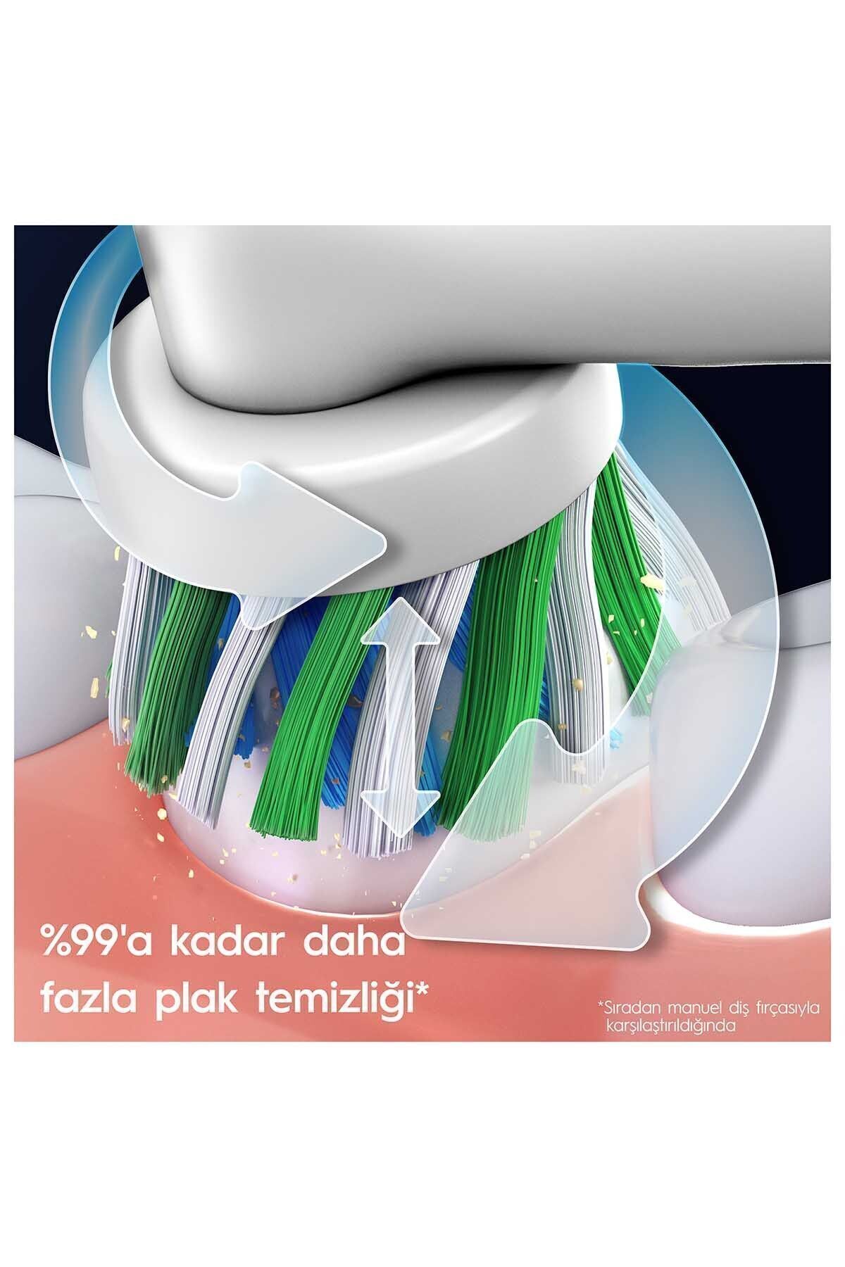 Oral-B Pro Series 1 Ikili Paket, Siyah Ve Mavi Elektrikli Diş Fırçaları, 2 Diş Fırçası Başlığı-