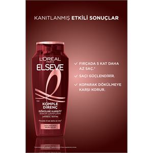 Elseve Komple Direnç Dökülme Karşıtı Şampuan 400ml-