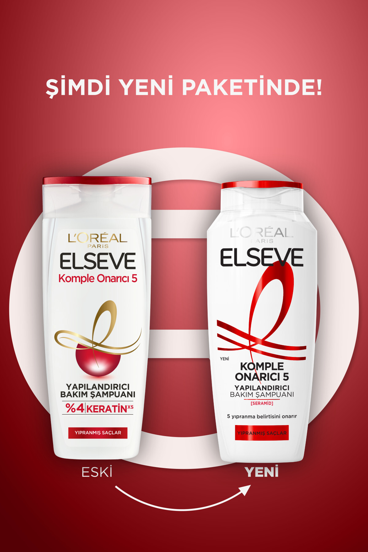 Elseve Komple Onarıcı 5 Yapılandırıcı Bakım Şampuanı 400 ml-