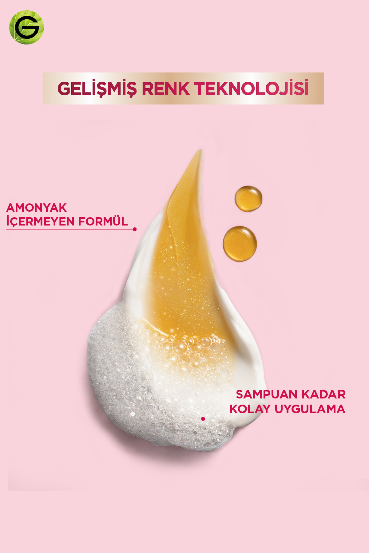 Garnier Color Shampoo Retouch Şampuan Kolaylığında Dip Boyası, Kahve 4.0-