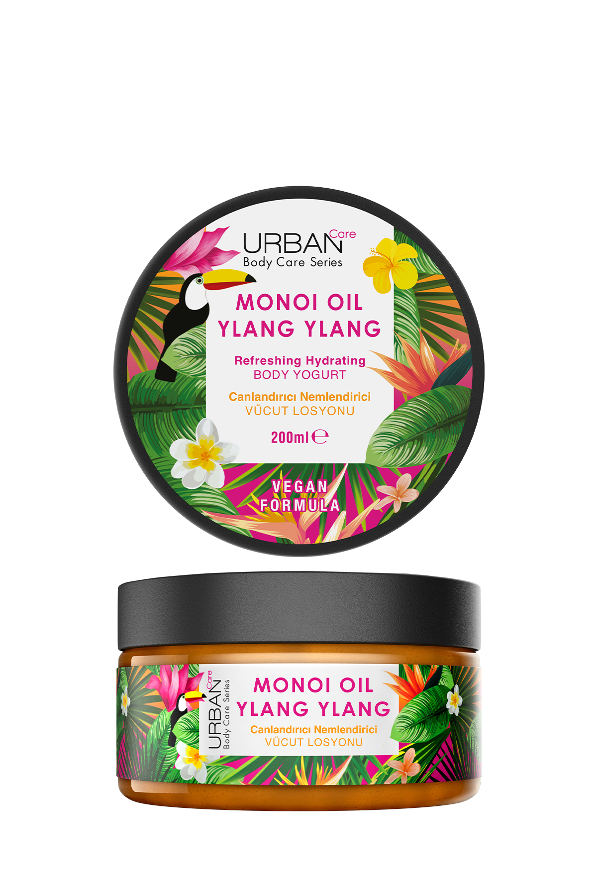 Urban Care Monoi Oil & Ylang Ylang Canlandırıcı ve Nemlendirici Vücut Losyonu 200 ml-vegan-