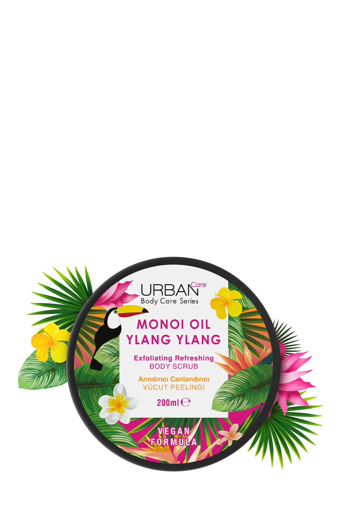 Urban Care Monoi Oil & Ylang Ylang Canlandırıcı ve Nemlendirici Vücut Losyonu 200 ml-vegan-