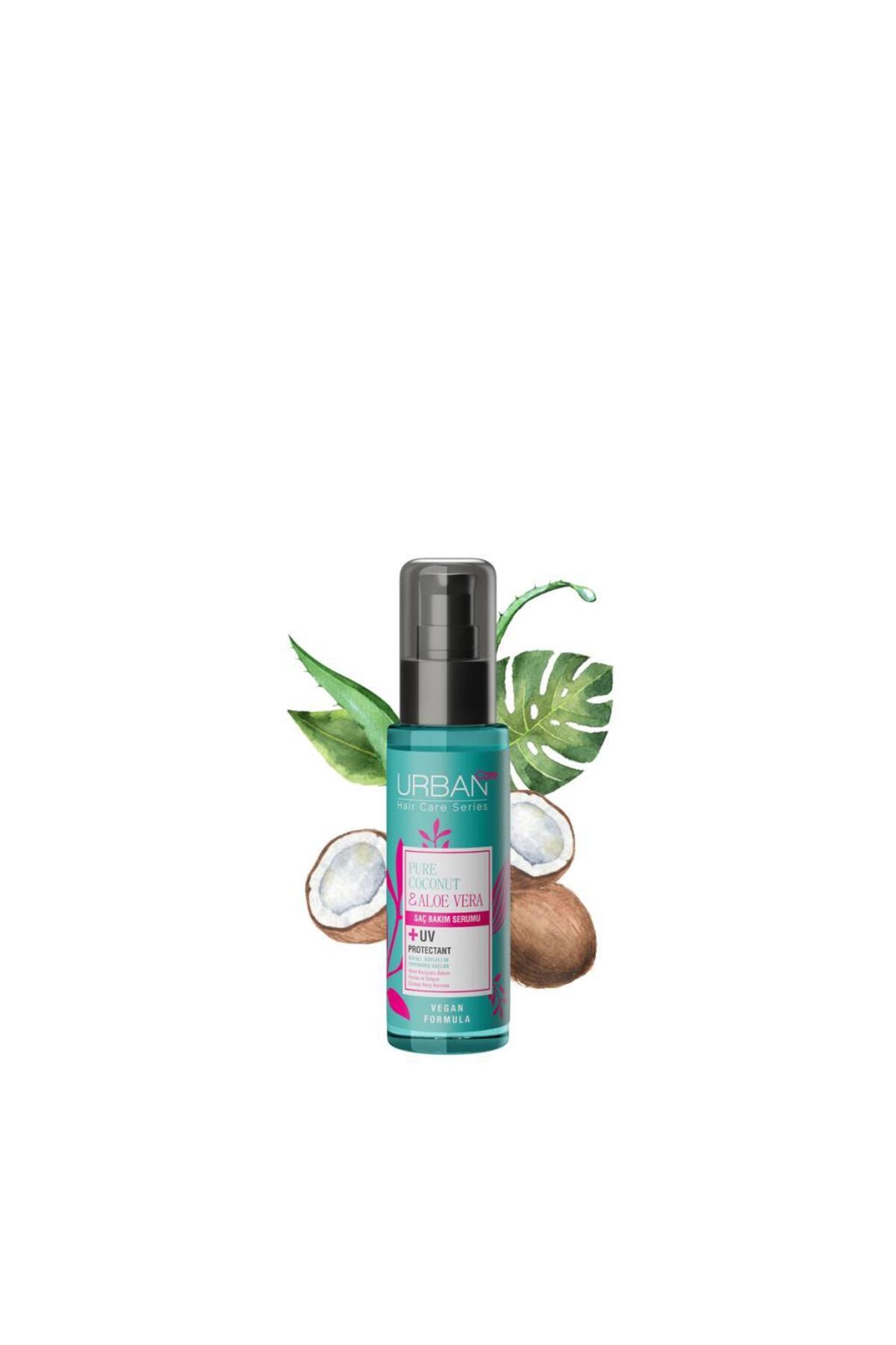 Urban Care Pure Coconut&aloe Vera Boyalı Saçlar Özel Renk Koruyucu Saç Bakım Serumu-vegan-50ml-