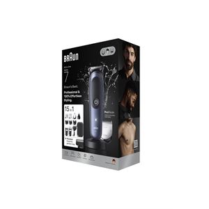 Braun Hepsi Bir Arada Series 7, 15'i 1 arada Tıraş Kiti, ProBlade, AutoSense, AIO7580-