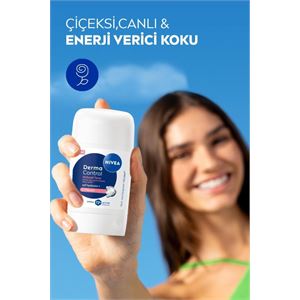 NIVEA Kadın Stick Deodorant Derma Control Natural Tone 50ml, Koltuk Altı Kararmasına Karşı, C Vitamini-