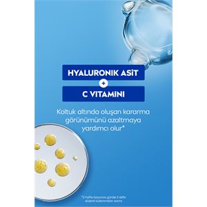 NIVEA Kadın Roll-on Deodorant Derma Control Natural Tone 50ml, Koltuk Altı Kararmasına Karşı, C Vitamini-
