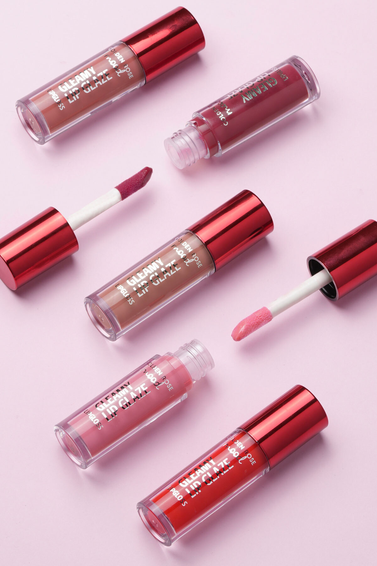 Golden Rose Mood Gleamy Lip Glaze Dudak Parlatıcısı No:203 Rose Chic-